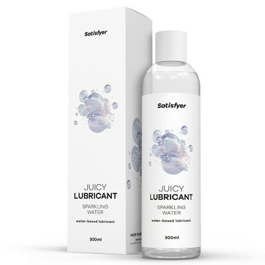 Satisfyer Sparkling Water ūdens bāzes lubrikants ar tirpstošu efektu (300 ml)