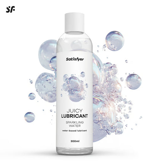 Satisfyer Sparkling Water ūdens bāzes lubrikants ar tirpstošu efektu (300 ml) – produkta skats