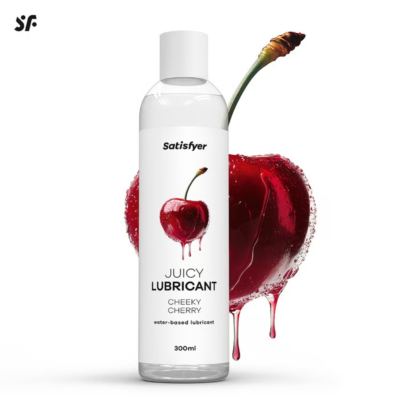 Satisfyer Cheeky Cherry vandens pagrindo lubrikantas (300 ml)