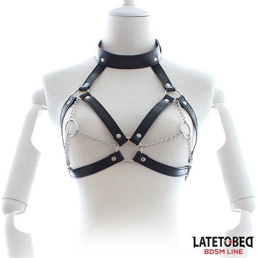 LATETOBED BDSM LINE Regulējamas krūšu siksnas