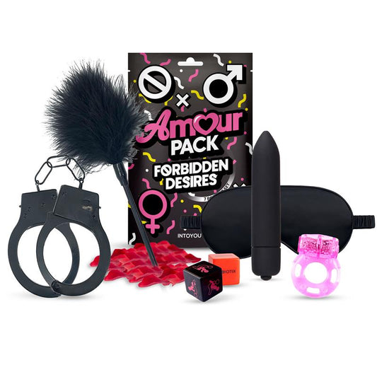 AMOUR PACK - Forbidden Desires dāvanu komplekts (7 gab.)