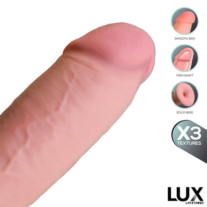 LUX - Fritz Premium three-layer dildo (23 cm)