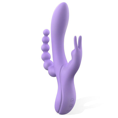 ENGILY ROSS Lindsay - Premium Liquid Silicone Triple Flexible Vibrator