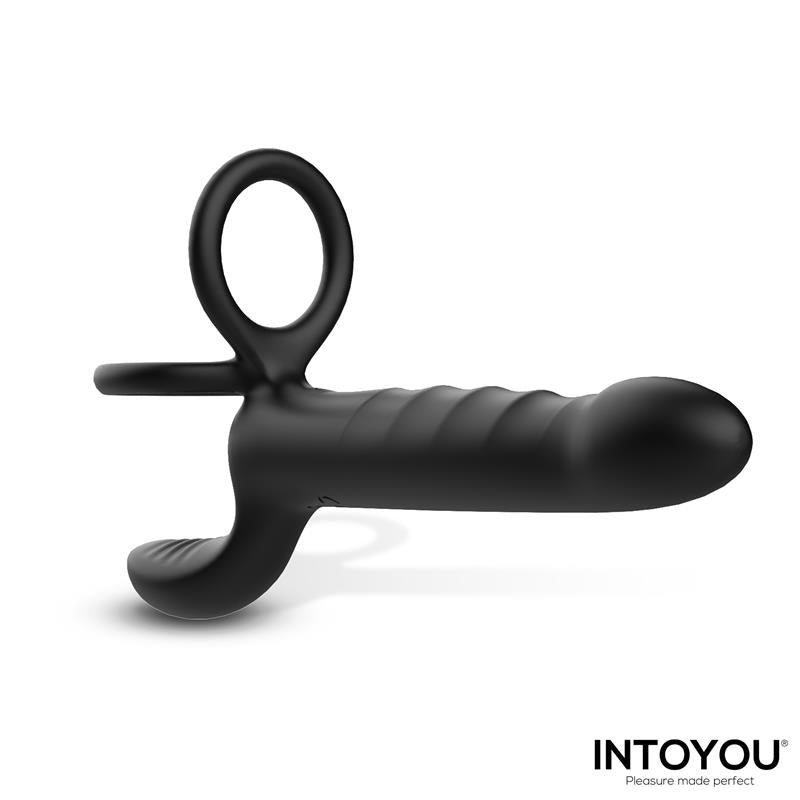 Многофункциональное вибрирующее эрекционное кольцо INTOYOU Magnor