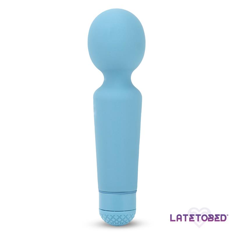 LATETOBED - Силиконовый вибратор Мини-wand (15 см)