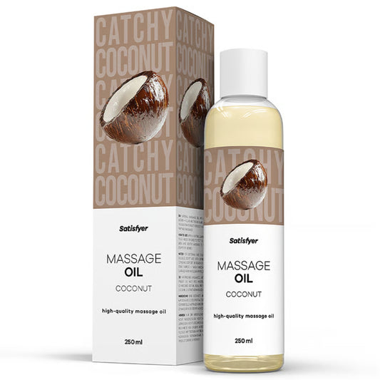 Satisfyer Coconut masāžas eļļa ar kokosriekstu aromātu (250 ml)