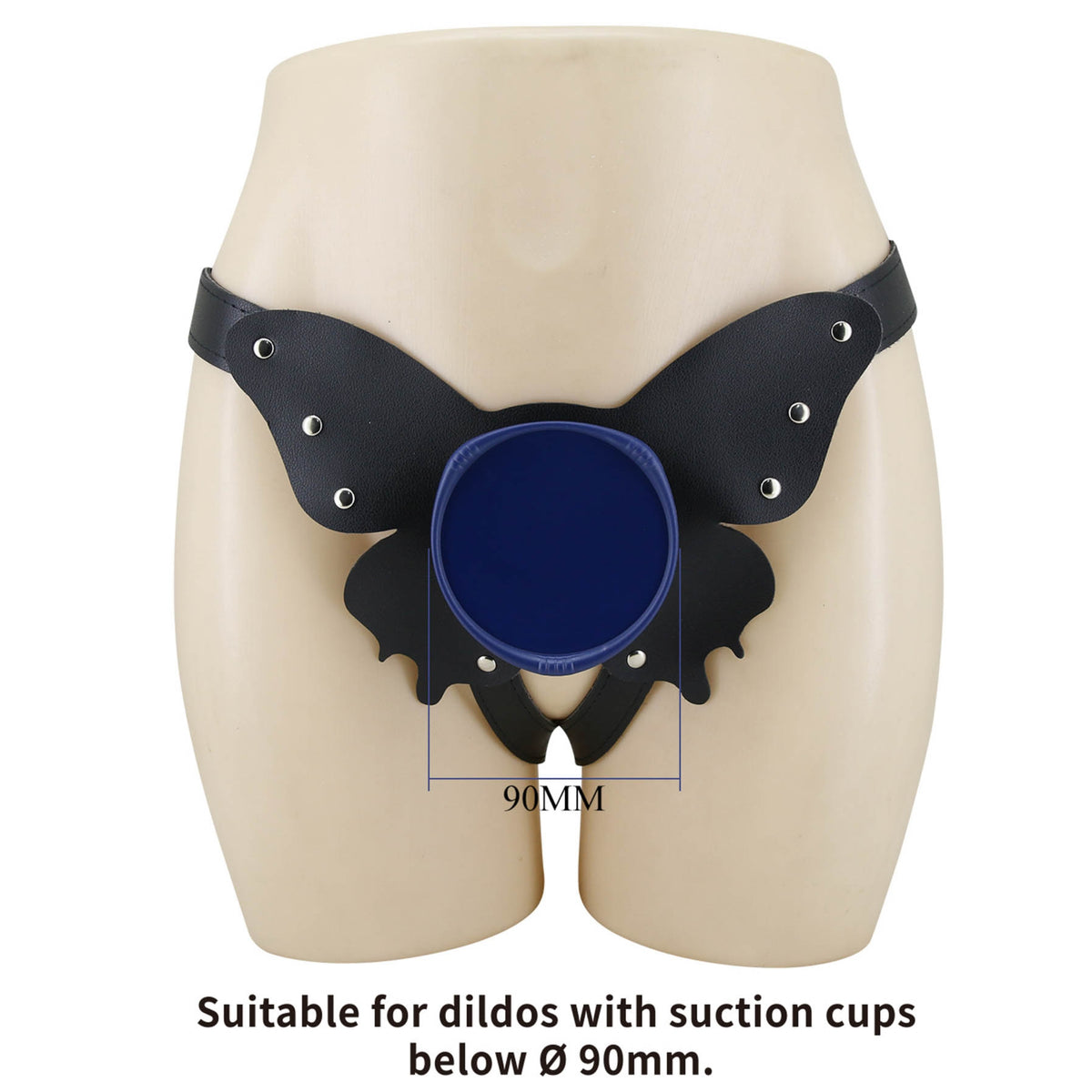 Strap on biksītes ar premium silikona dildo PRETTY LOVE Wells