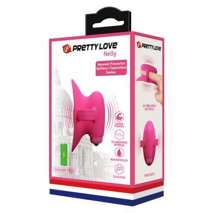 Pirksta klitora stimulators PRETTY LOVE Nelly ar 10 vibrācijas režīmiem