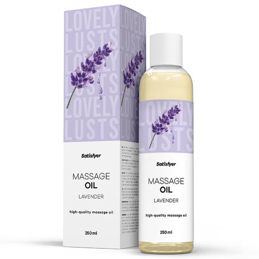 Satisfyer Lavender masāžas eļļa ar lavandas aromātu (250 ml)