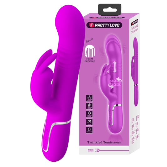 Вибраторы-кролики PRETTY LOVE Coale Premium 4 в 1