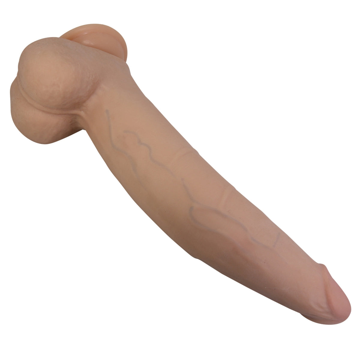 PRETTY LOVE Quinlan Premium - Reālistisks dildo ar slīdošu ādu 26 cm
