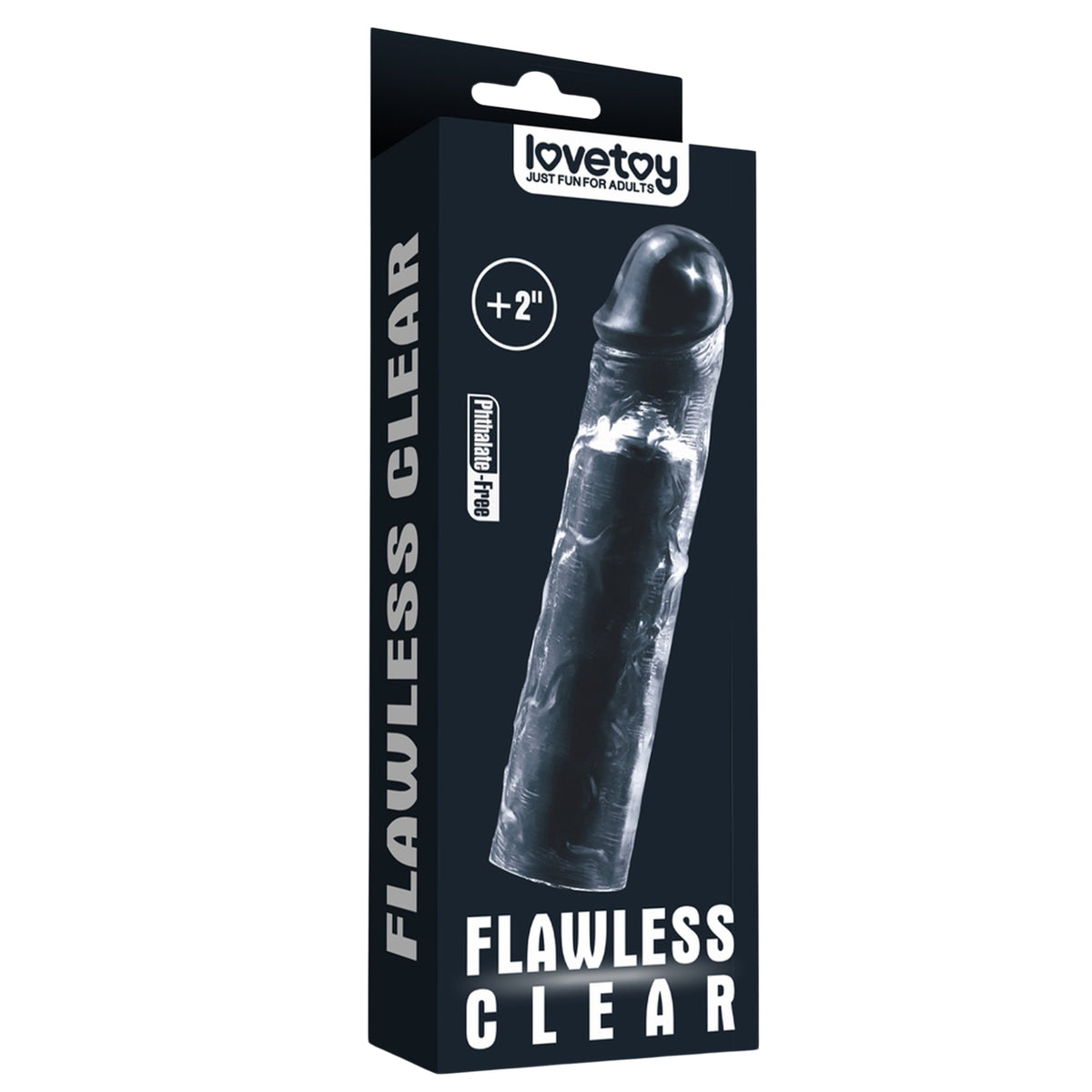 Pagarinoša uzmava dzimumloceklim (+5 cm) - LOVETOY Flawless (preces iepakojums)