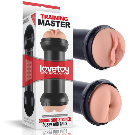 LoveToy - Premium Divpusējs Masturbators (Ānus/Vagīna)
