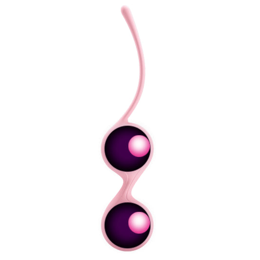PRETTY LOVE Orgasmic Balls Kēgela bumbiņas iegurņa muskuļu treniņam (rozā) – produkta skats