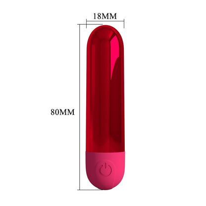Mini vibrators PRETTY LOVE Kiwi (sarkans)