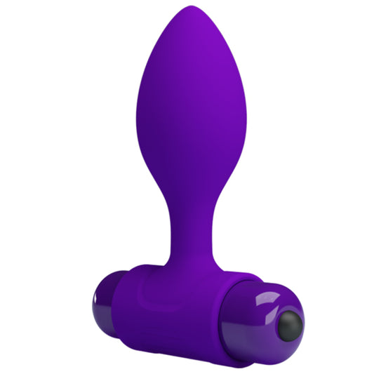 PRETTY LOVE vibrējošs anālais spraudnis ar 10 režīmiem - violets