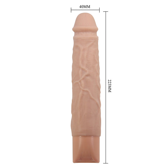 PRETTY LOVE Osric dildo vibrators 22.3 cm - preces izmēri