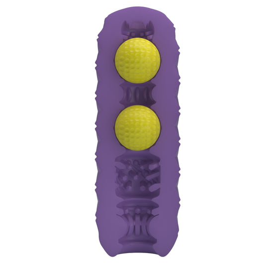 PRETTY LOVE Venus-X Twin Balls teksturēts masturbators ar 2 bumbiņām 18 cm – produkta skats