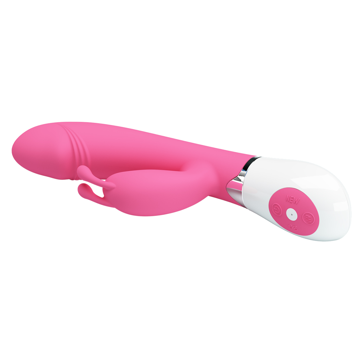 Rabbit vibrators ar klitora stimulatoru PRETTY LOVE Gene, 30 vibrācijas režīmi