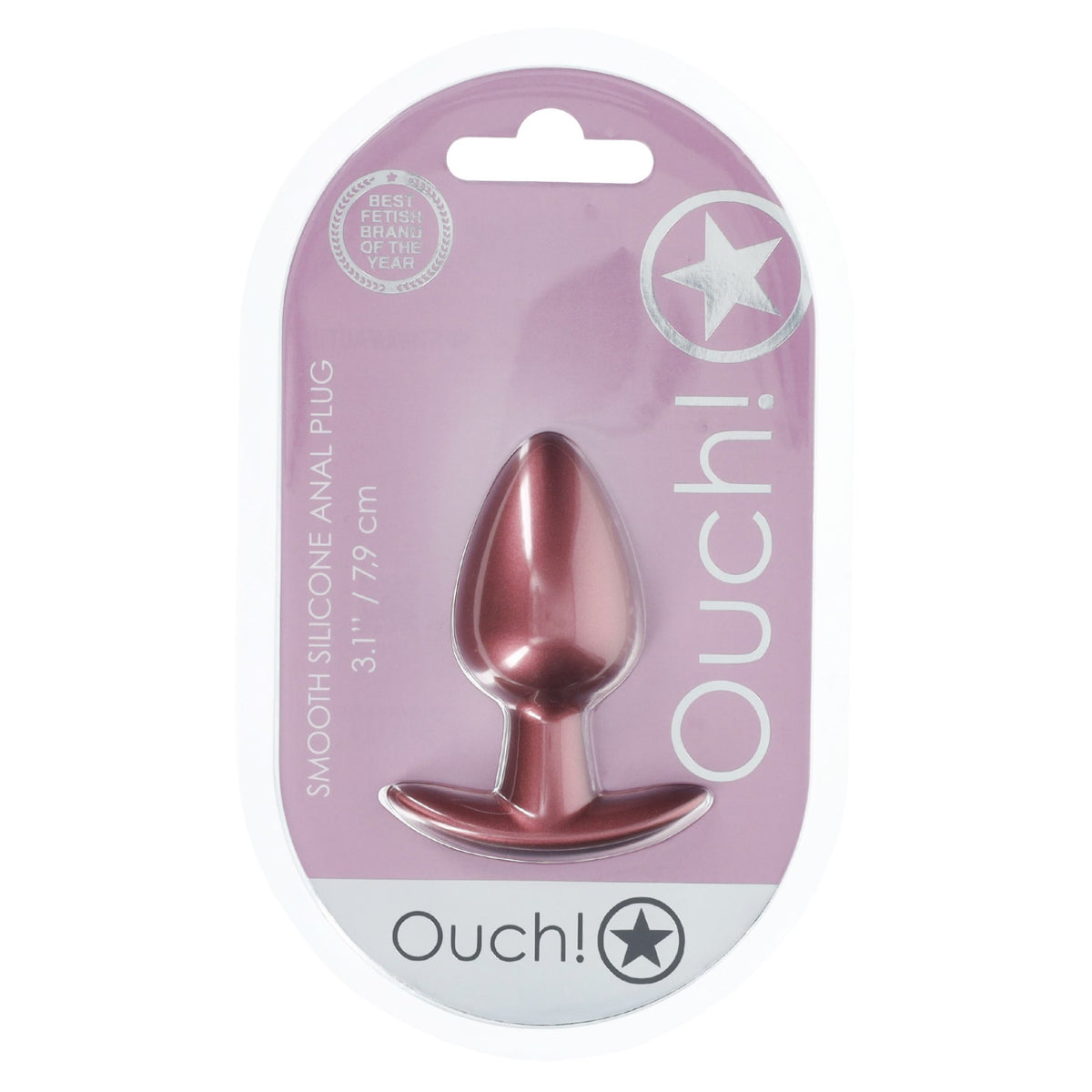 Anālais aizbāznis M Ouch! (Rose Gold) (preces iepakojums)