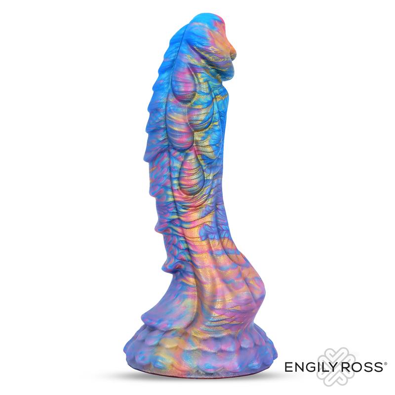 DILDOX BY ENGILY ROSS - Drakeon Liquid Silicone Fantasy Dildo (18 cm)