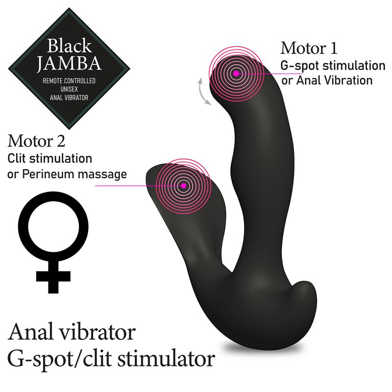 FEELZTOYS JAMBA - Premium Anālais Vibrators un G-Spot Stimulators