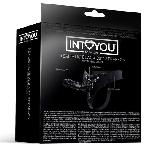 INTOYOU - Страпон Эластичные трусики с дилдо 20 см