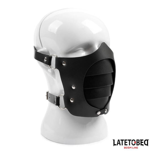 LATETOBED BDSM LINE – Regulējama punk stila maska