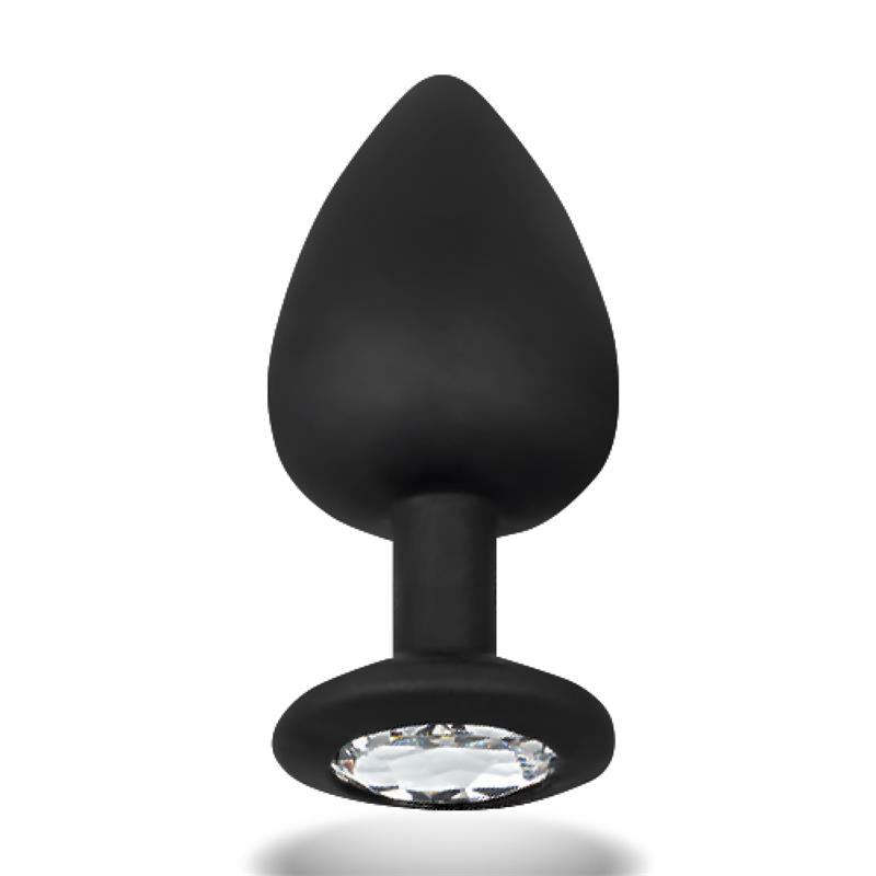 AFTERDARK SPARKLY BUTT PLUG - Silicone Anal Plug 7.5 cm