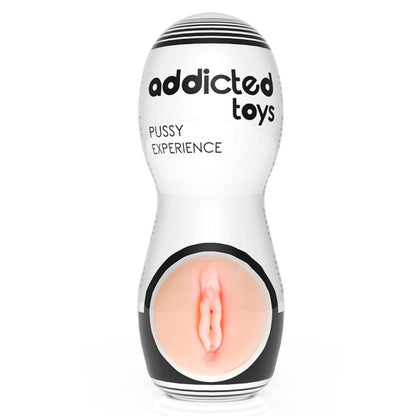 ADDICTED TOYS Pussy vagīnas masturbators vīriešiem ar mīkstu TPR uzmavu
