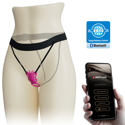Biksīšu vibrators ar aplikācijas vadību PRETTY LOVE Aethon