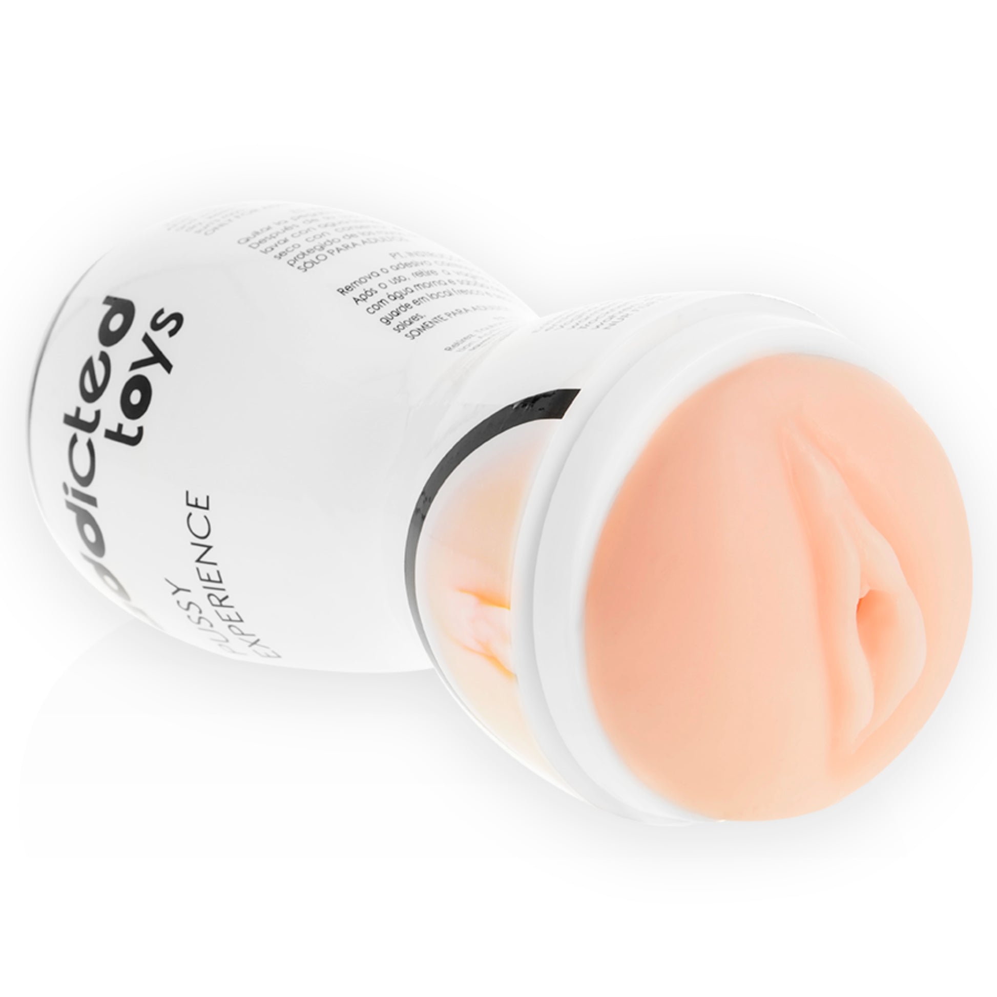 ADDICTED TOYS Pussy vīriešu masturbators ar izņemamu stimulējošu uzmavu