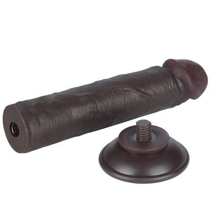 Reālistisks dildo ar slīdošu ādu LOVETOY Dong (20 cm) - preces detaļas