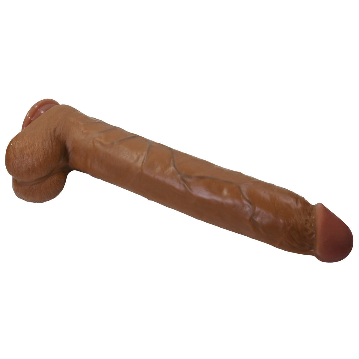 Mīksts, lielizmēra dildo Pretty Love Dany (36 cm) (prece no leņķa)