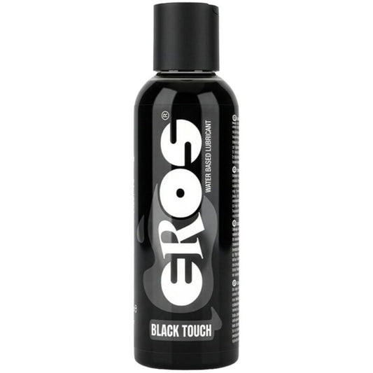 EROS Black Touch melns intīmais lubrikants 150 ml pudelē