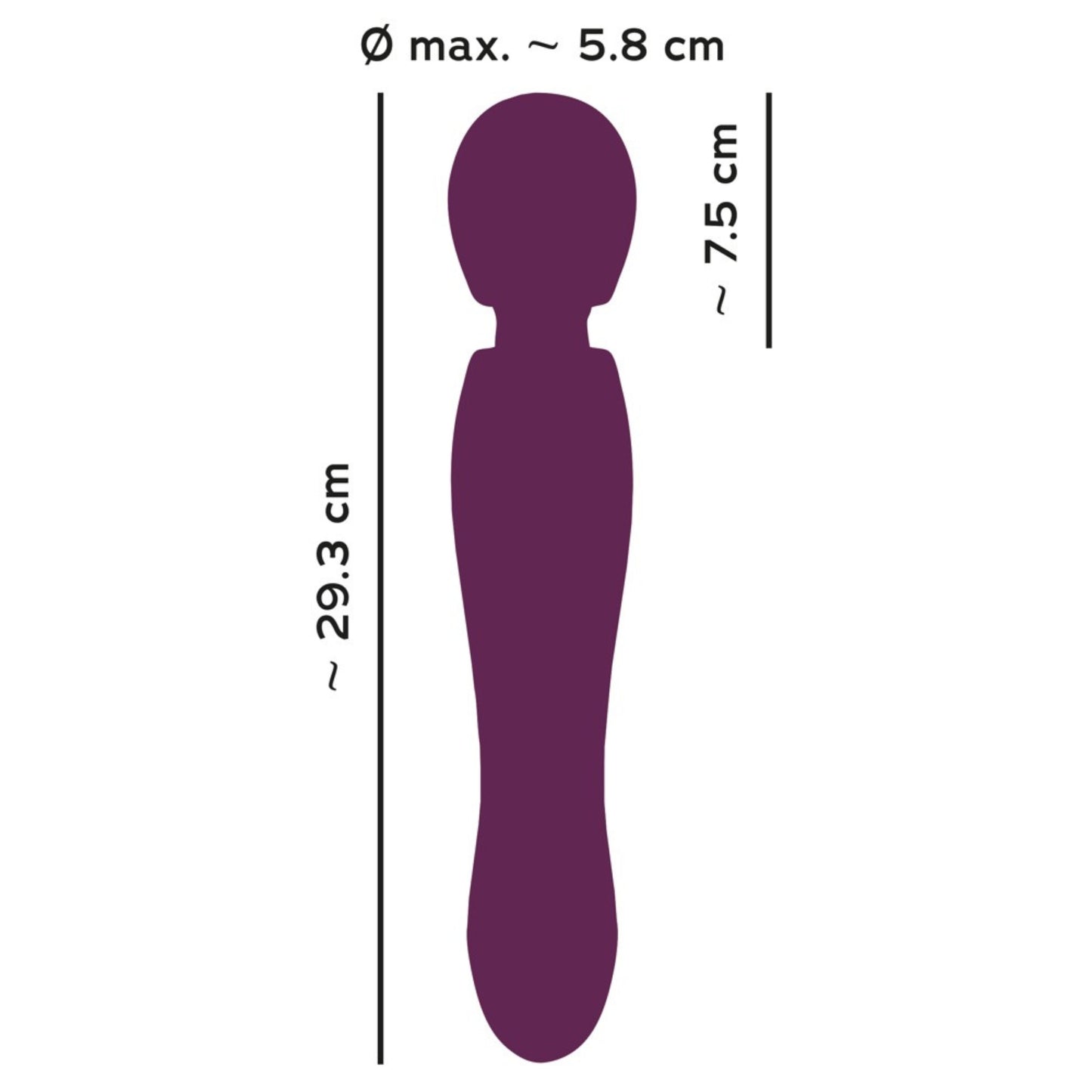 You2Toys Grande Wand фиолетовый массажный вибратор