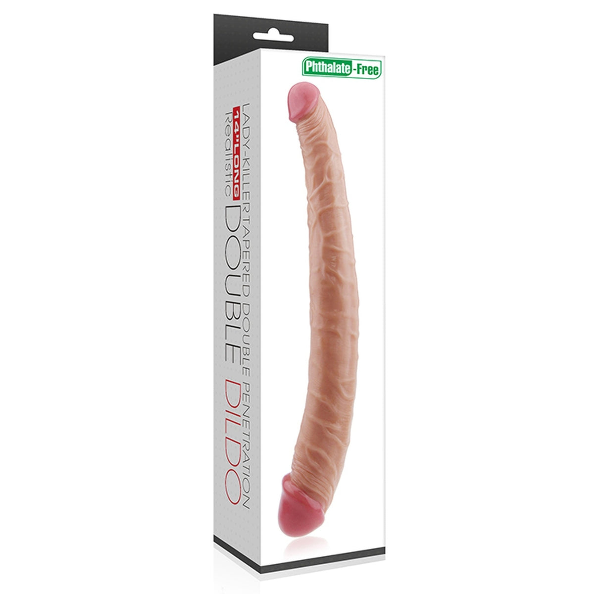 Reālistisks divpusējs dildo LOVETOY (35.5 cm)