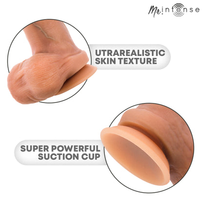 MR INTENSE Bruce XL 25,5 cm silikona dildo oriģinālajā iepakojumā