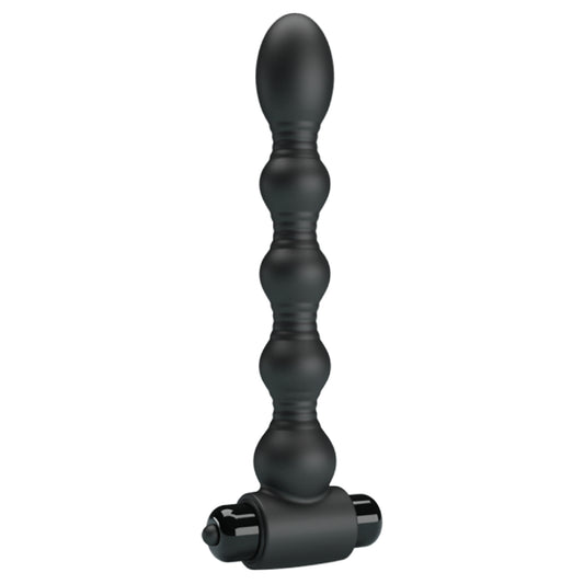Silikona anālais vibrators MR PLAY (prece no leņķa)