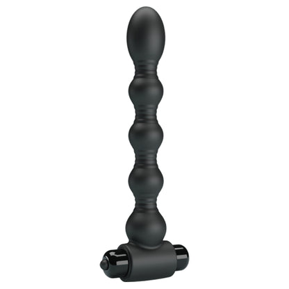 Silikona anālais vibrators MR PLAY (prece no leņķa)