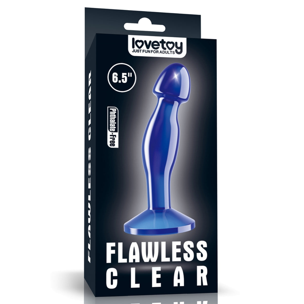 Prostatas un G-punkta stimulators LOVETOY Flawless (16.5 cm)