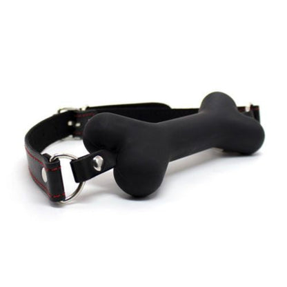 T4L Silicone Bone Shaped Mouth Gag