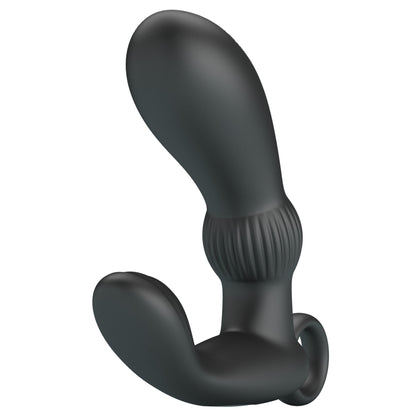 Prostatas vibrators ar 12 vibrācijas režīmiem PRETTY LOVE Cayla (melns) (prece no priekšas)