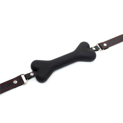 T4L Silicone Bone Shaped Mouth Gag