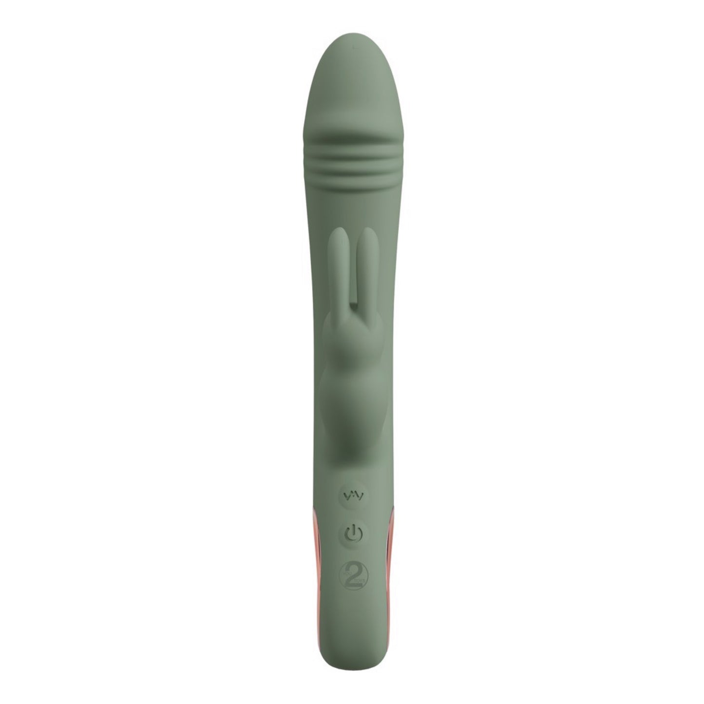You2Toys Slim Olive vibrators ar klitora stimulatoru