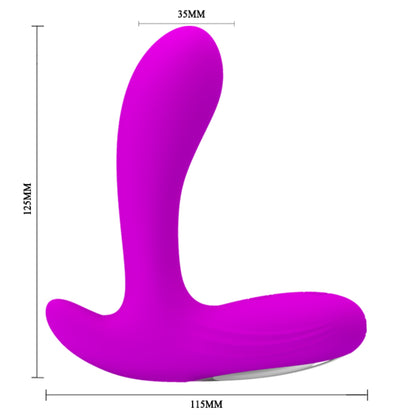 Prostatas stimulators PRETTY LOVE Backie (preces izmēri)