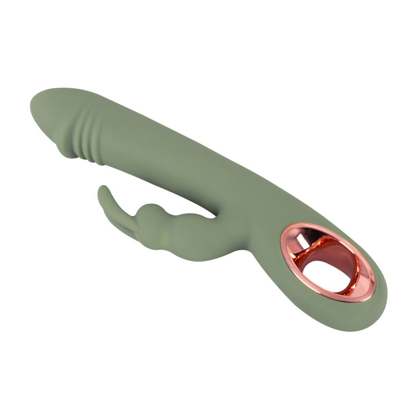You2Toys Slim Olive vibrators ar klitora stimulatoru