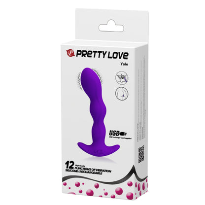 Anālais vibrators PRETTY LOVE Yale (preces iepakojums)
