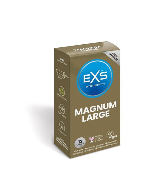 EXS Magnum XXL prezervatīvi 60 mm – 12 gab.