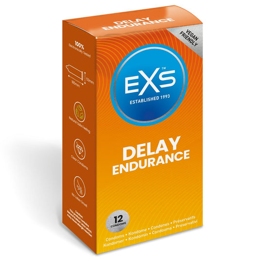 EXS - DELAY Erekciju aizkavējoši prezervatīvi 12 gb